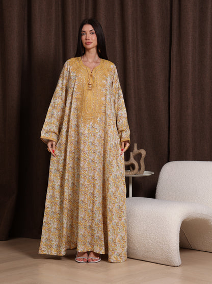 Sunlit Petal Kaftan