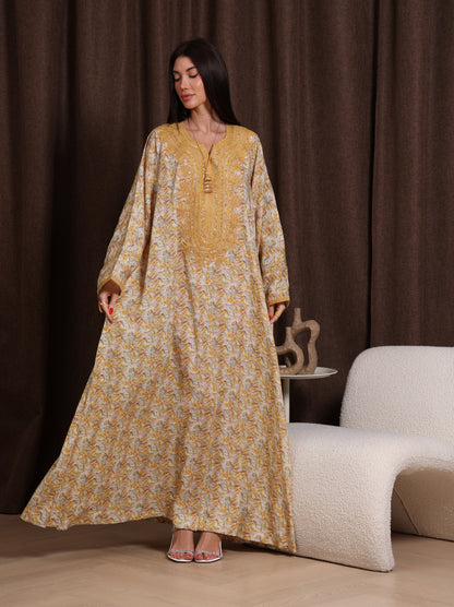 Sunlit Petal Kaftan