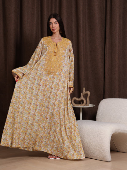 Sunlit Petal Kaftan