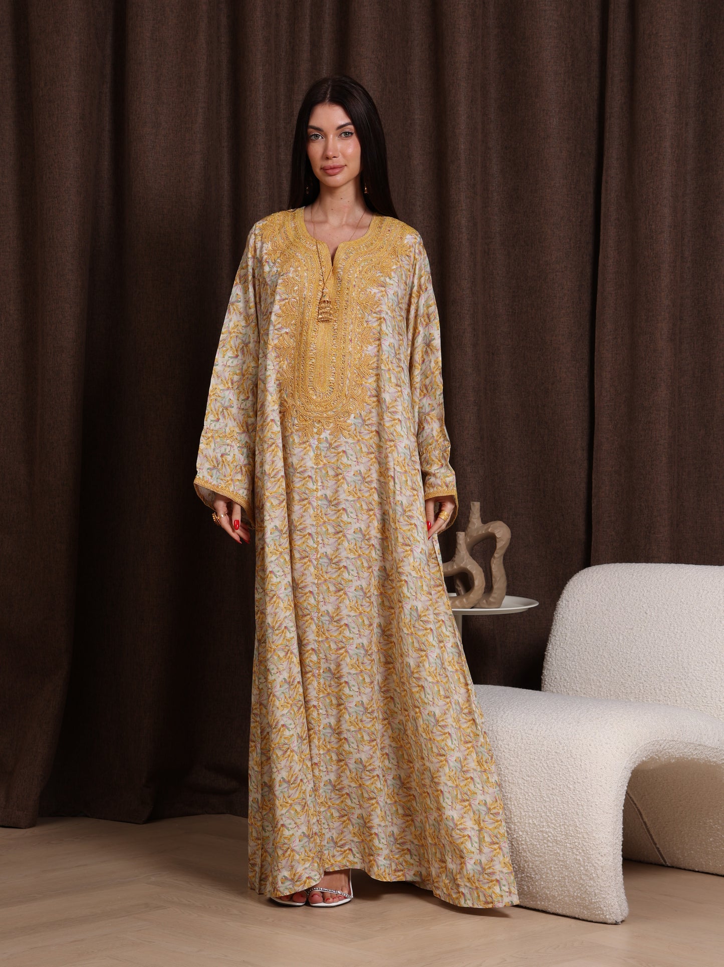 Sunlit Petal Kaftan