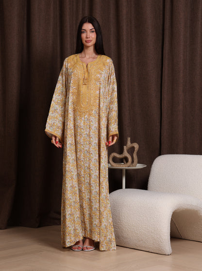 Sunlit Petal Kaftan