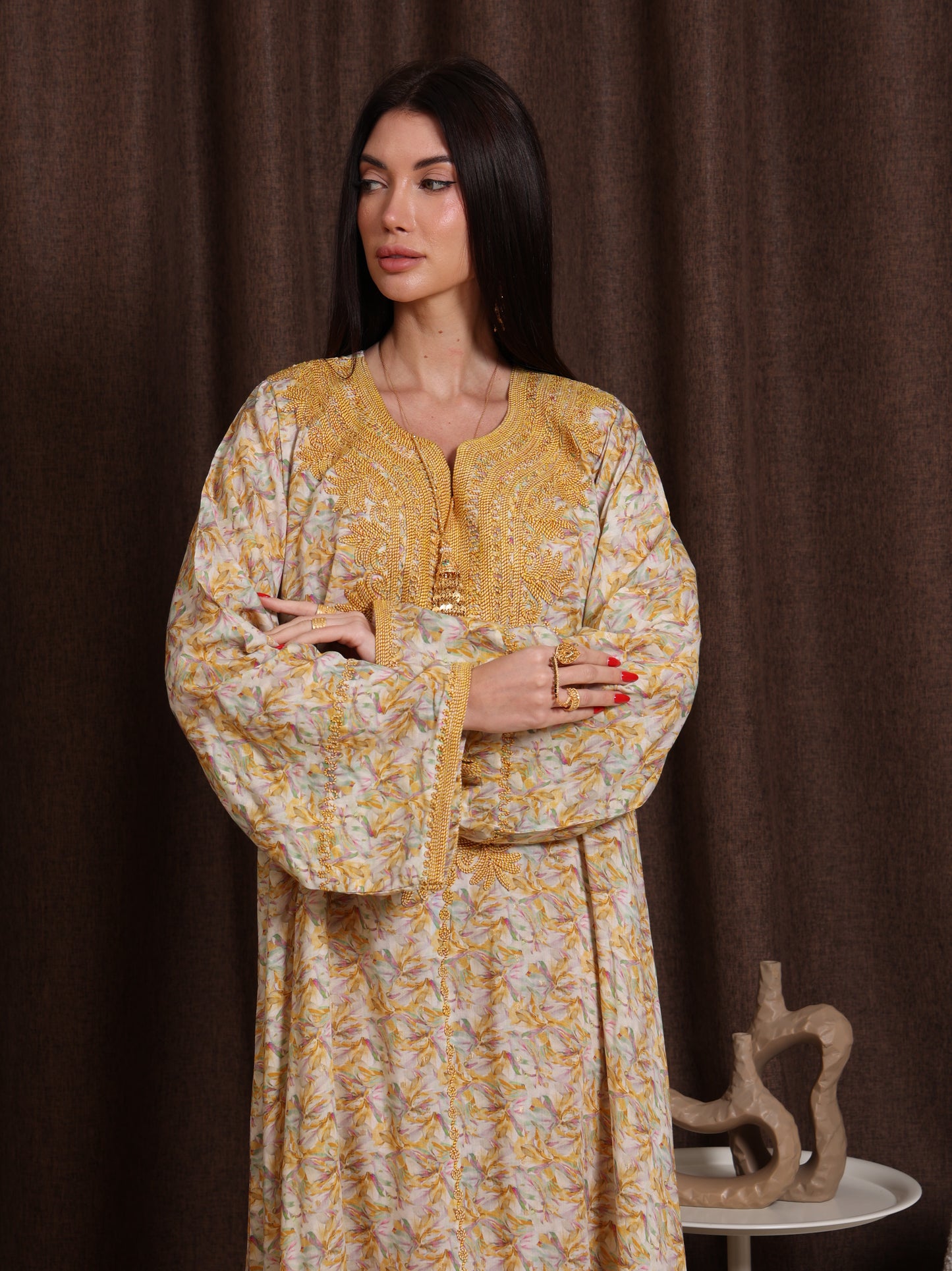 Sunlit Petal Kaftan