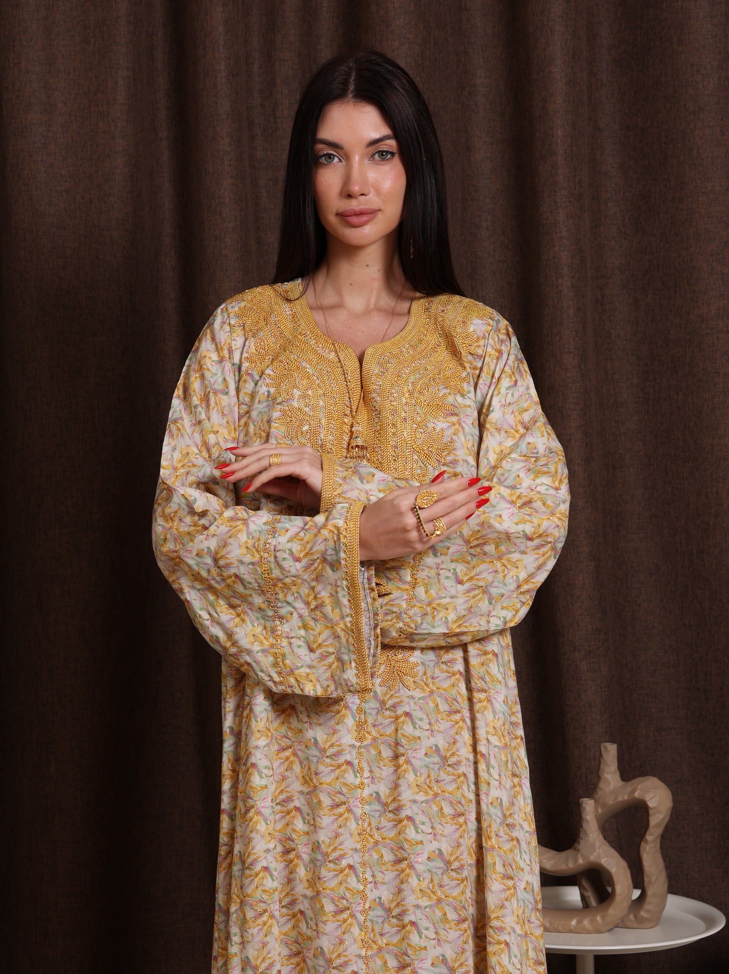 Sunlit Petal Kaftan