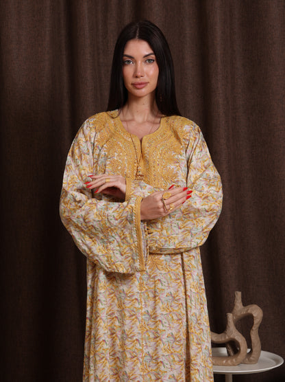 Sunlit Petal Kaftan