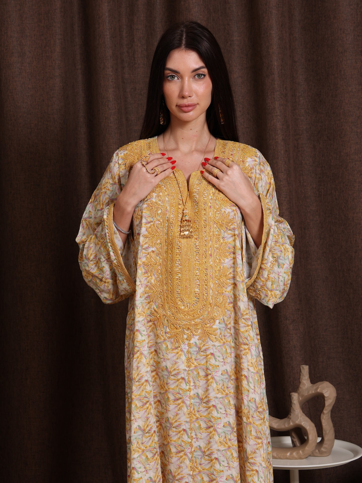 Sunlit Petal Kaftan