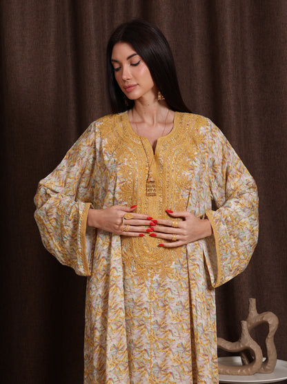 Sunlit Petal Kaftan