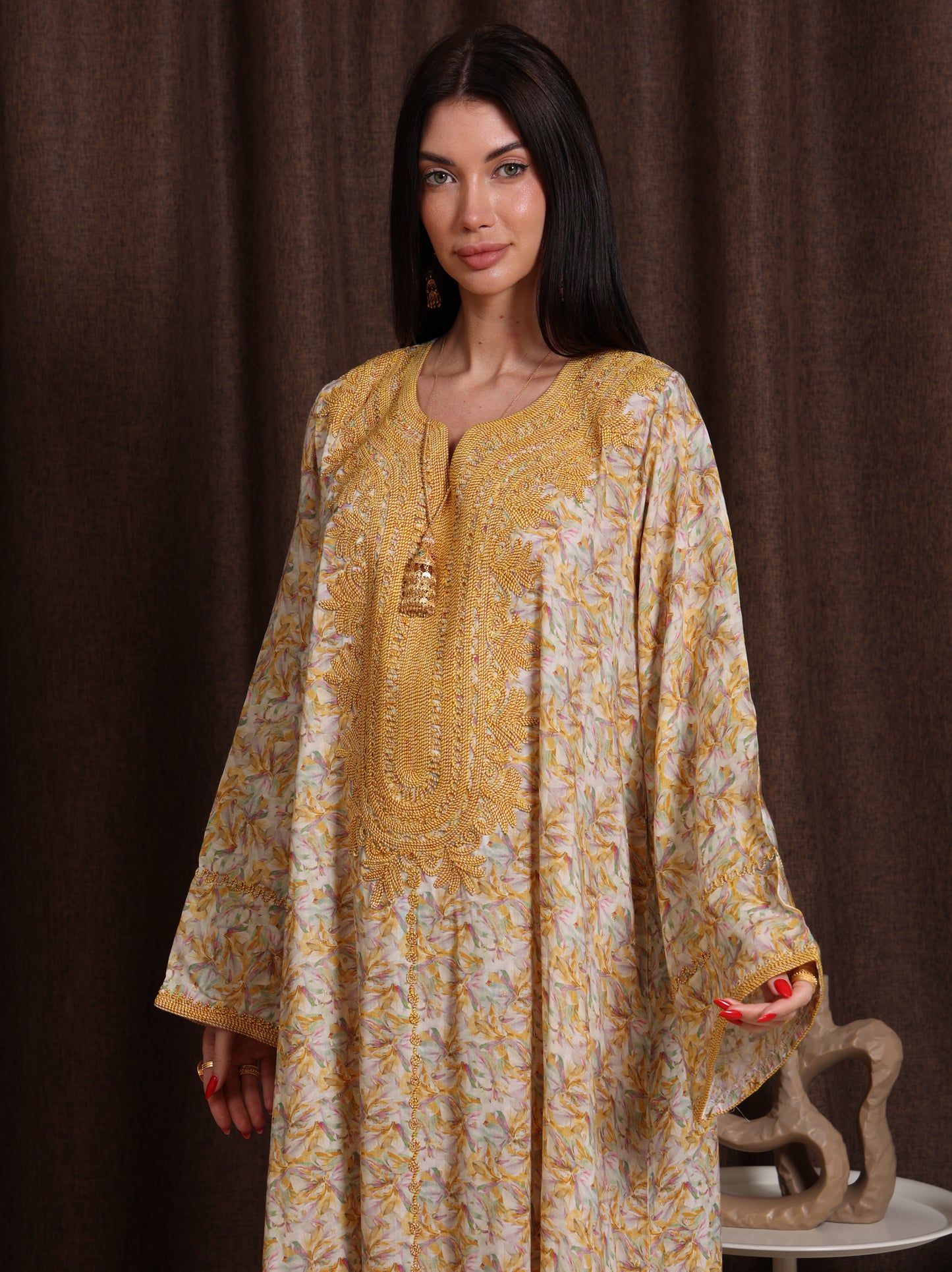Sunlit Petal Kaftan