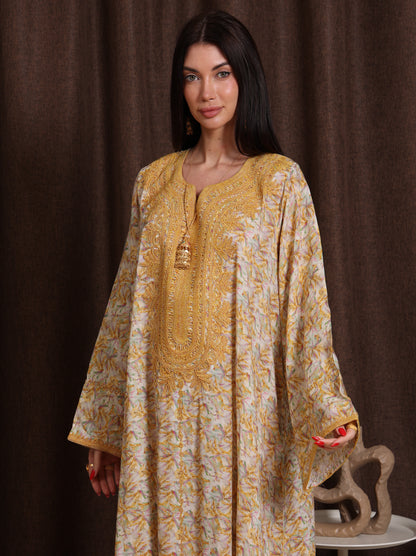 Sunlit Petal Kaftan