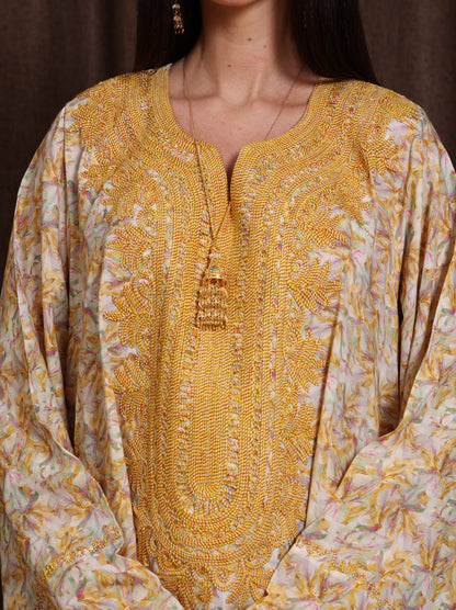 Sunlit Petal Kaftan