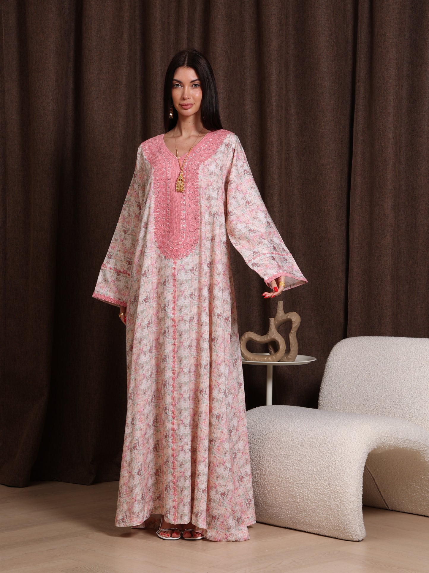 Blush Haven Kaftan