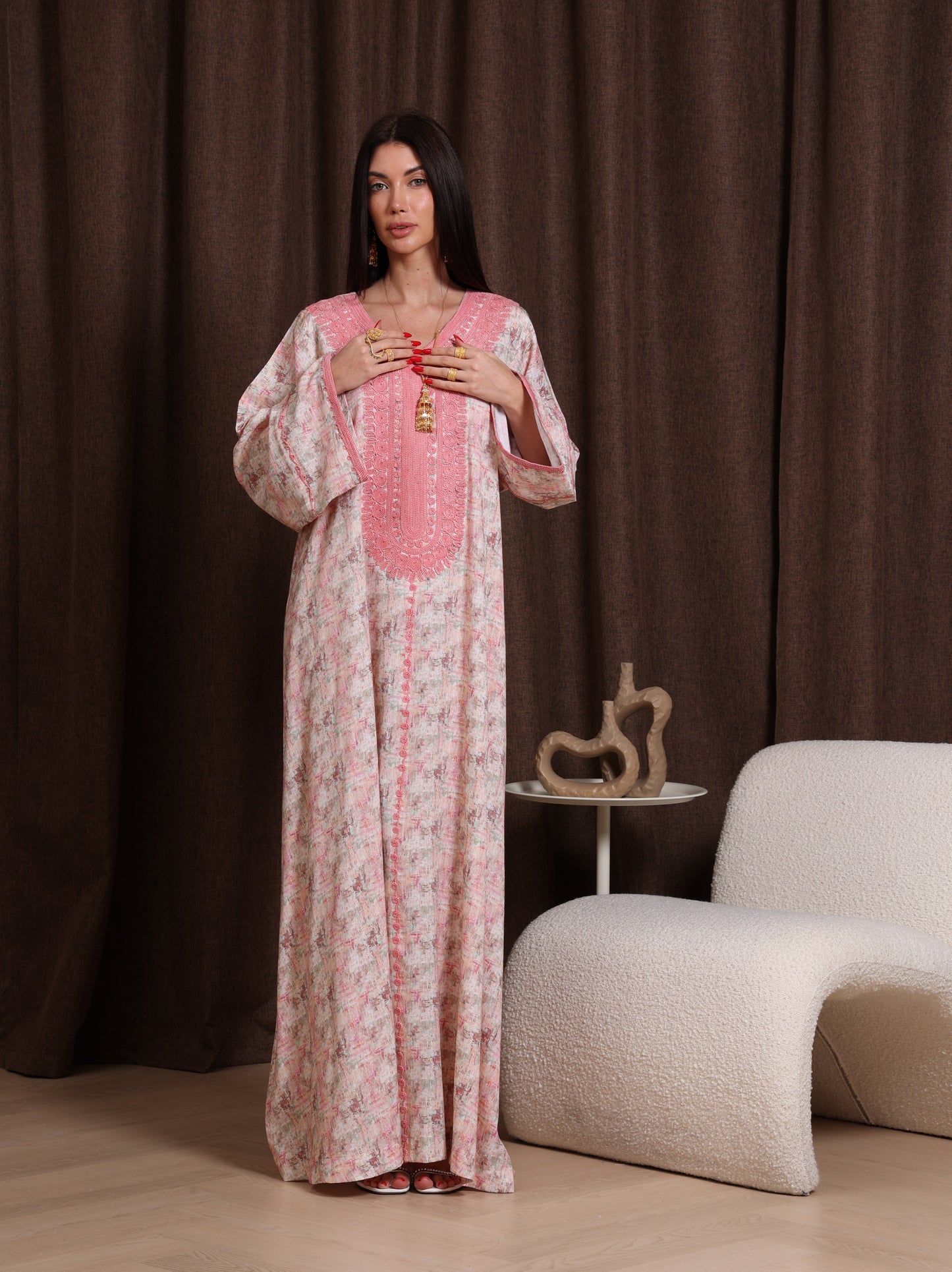 Blush Haven Kaftan