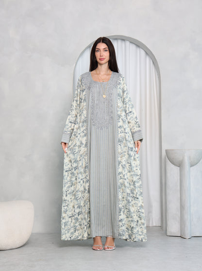 Sage Botanical Kaftan