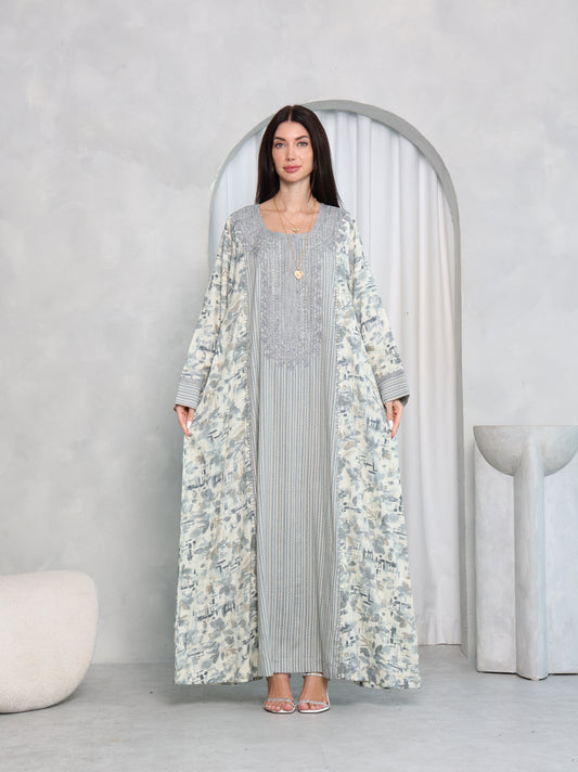 Sage Botanical Kaftan