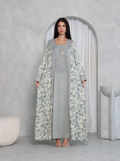 Sage Botanical Kaftan