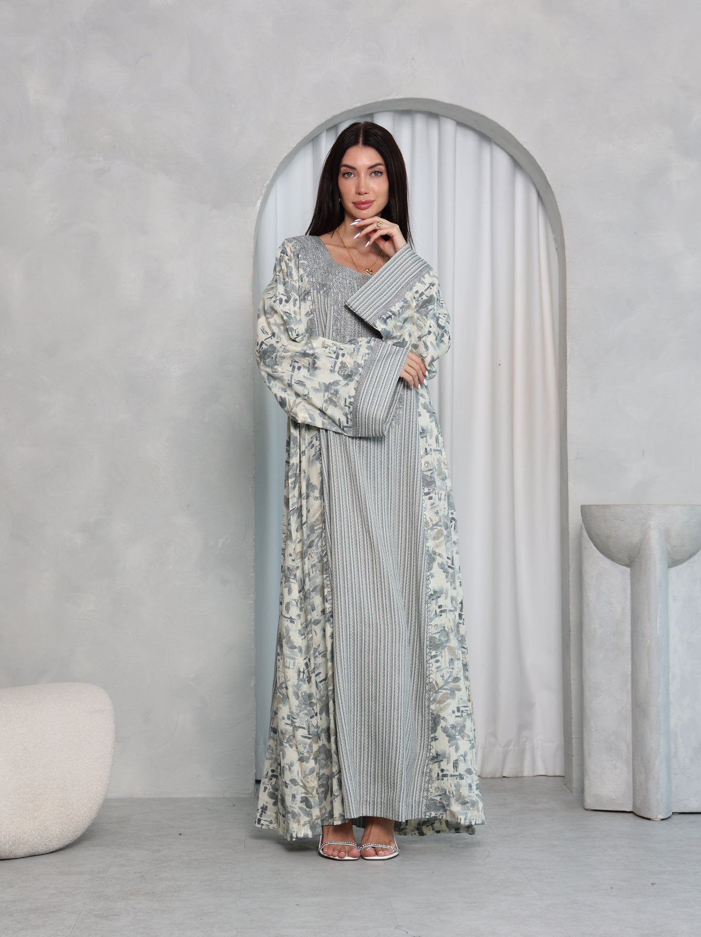 Sage Botanical Kaftan
