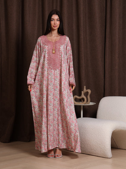 Dusty Bloom Kaftan