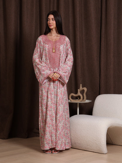 Dusty Bloom Kaftan