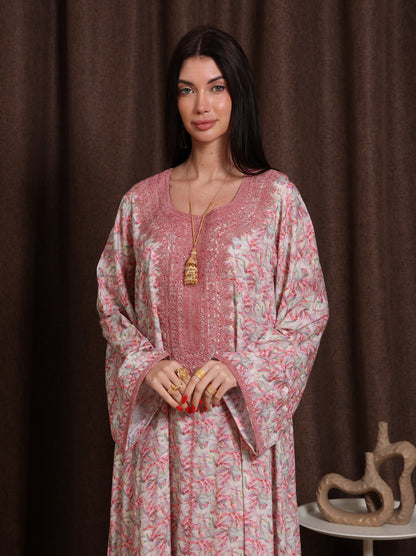 Dusty Bloom Kaftan