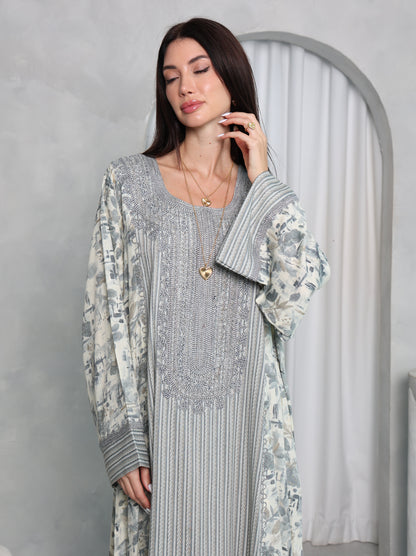 Sage Botanical Kaftan