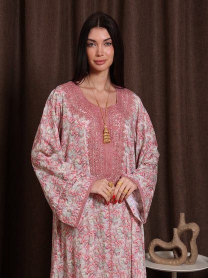 Dusty Bloom Kaftan