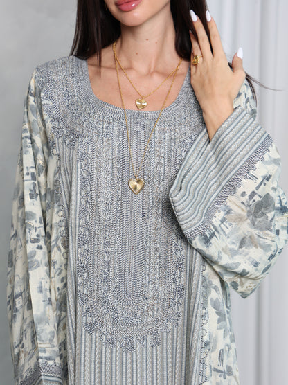 Sage Botanical Kaftan