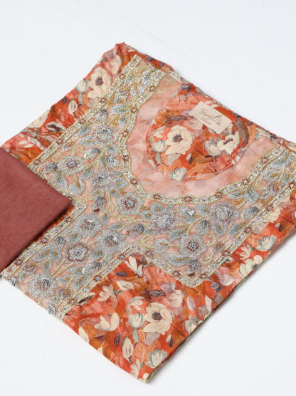 Terracotta Floral Kaftan