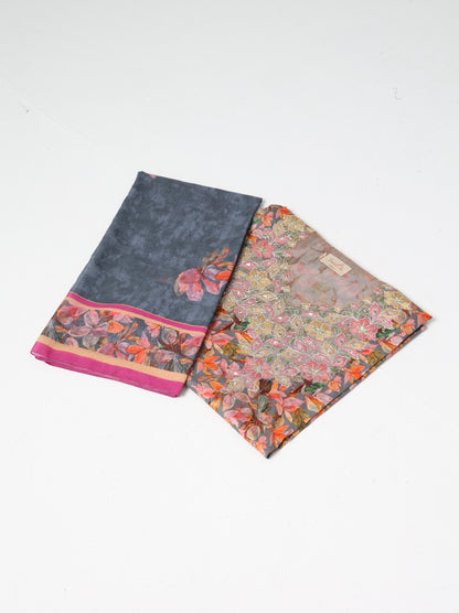 Graphite Coral Kaftan