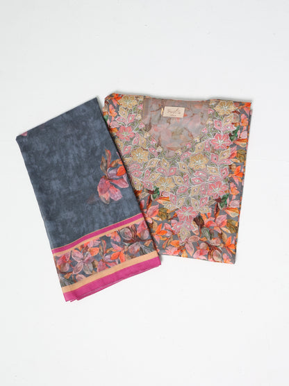 Graphite Coral Kaftan