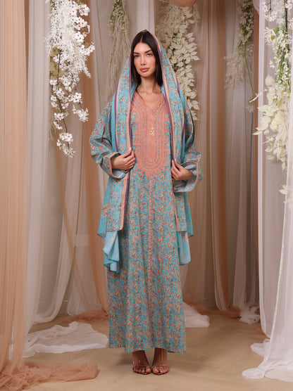 Amber Azure Kaftan