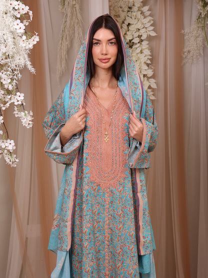 Amber Azure Kaftan