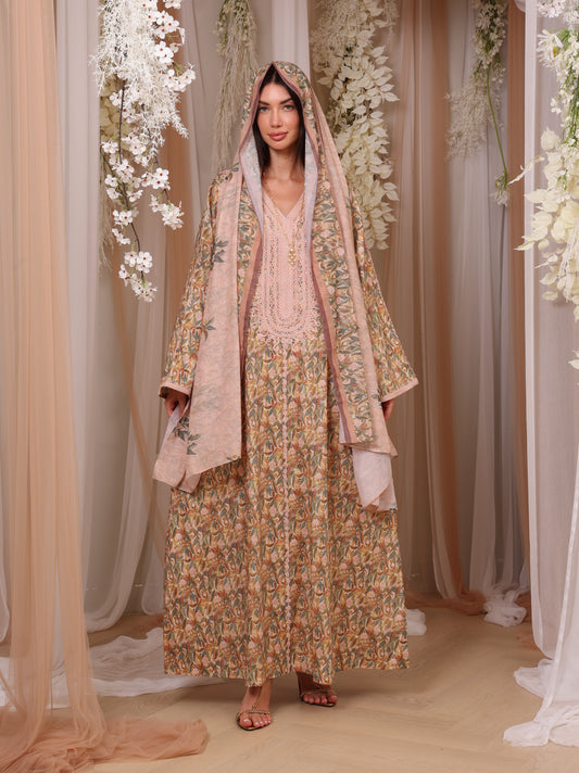 Blush Botanical Kaftan