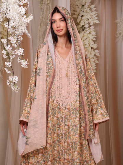 Blush Botanical Kaftan
