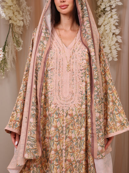 Blush Botanical Kaftan