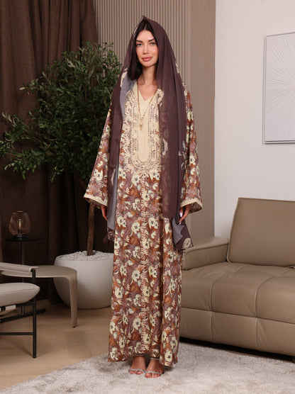 Cocoa Blossom Kaftan