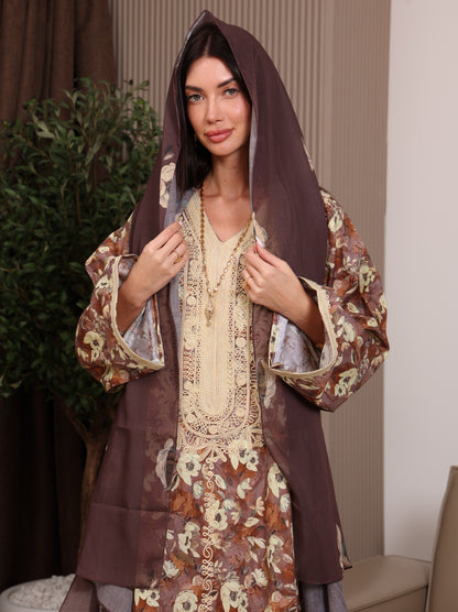 Cocoa Blossom Kaftan