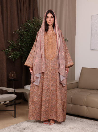 Terracotta Tulip Kaftan