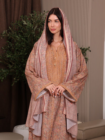 Terracotta Tulip Kaftan