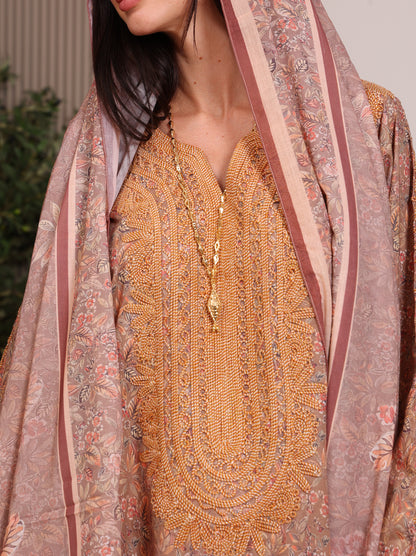 Terracotta Tulip Kaftan