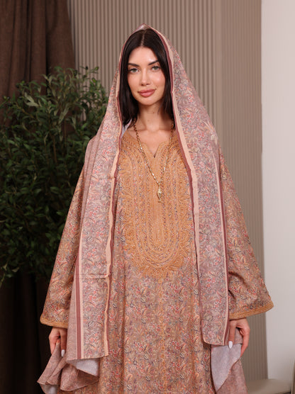 Terracotta Tulip Kaftan