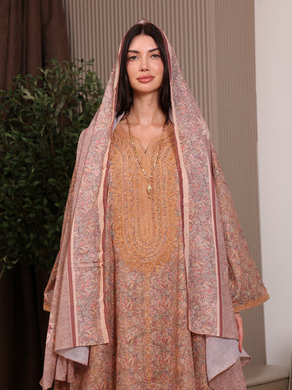 Terracotta Tulip Kaftan