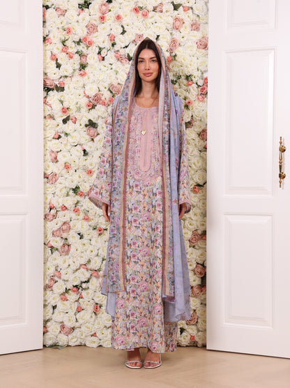 Periwinkle Petal Kaftan