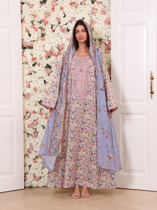 Periwinkle Petal Kaftan