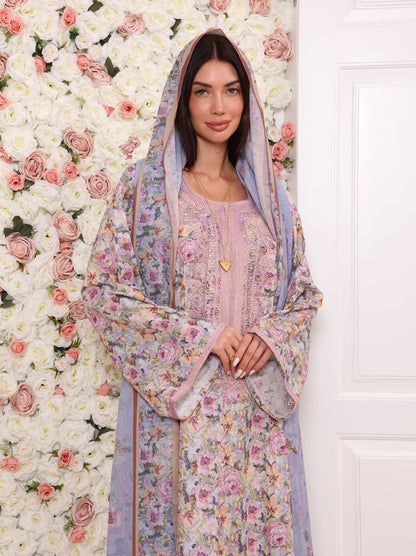 Periwinkle Petal Kaftan