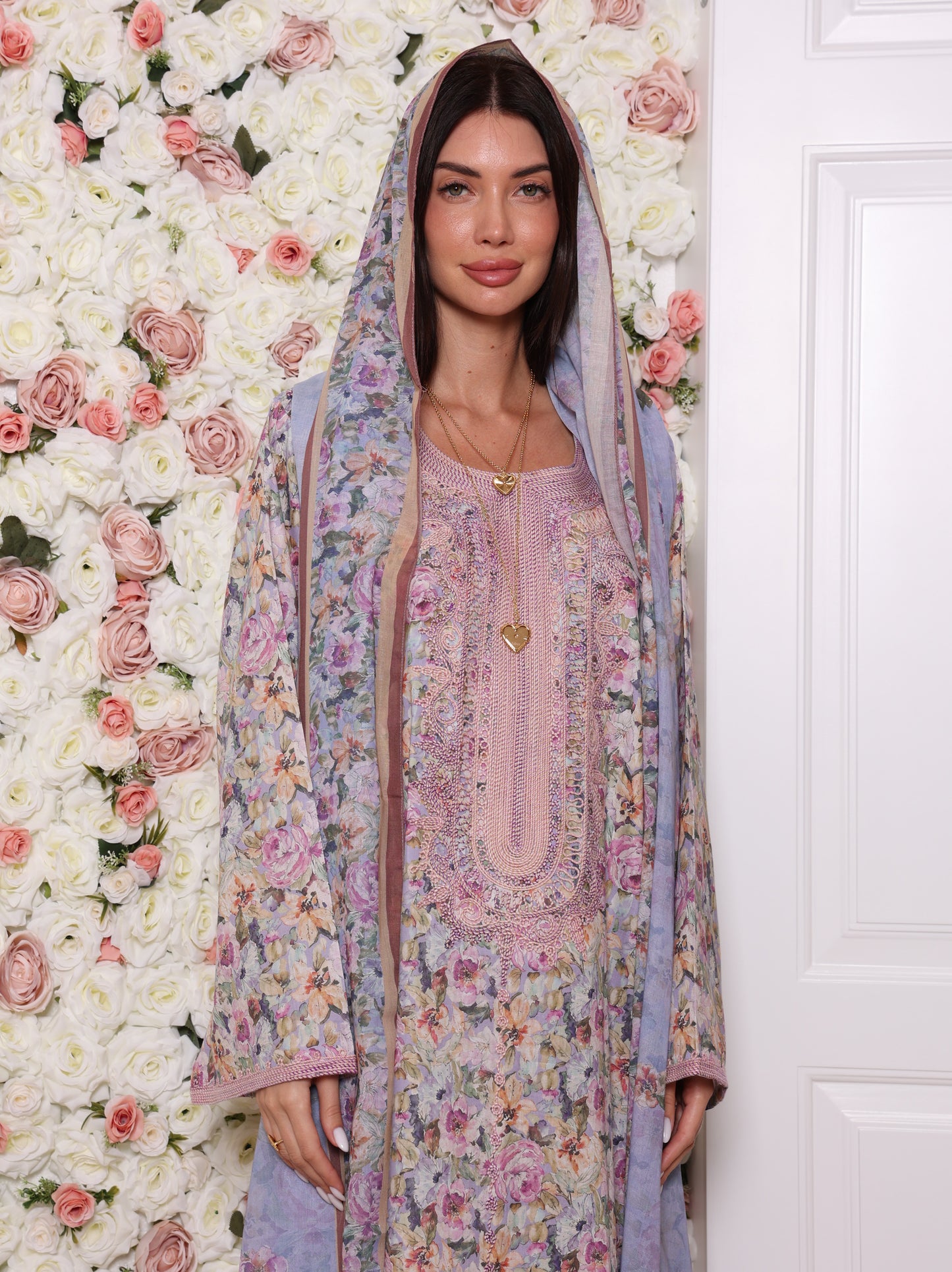 Periwinkle Petal Kaftan
