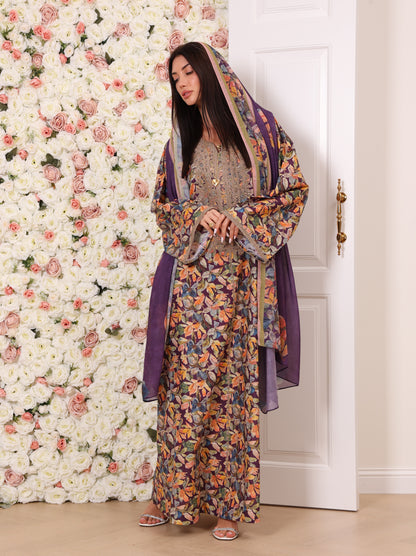 Violet Orchard Kaftan