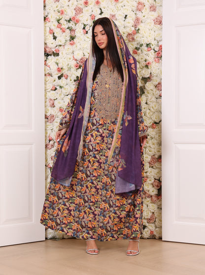 Violet Orchard Kaftan