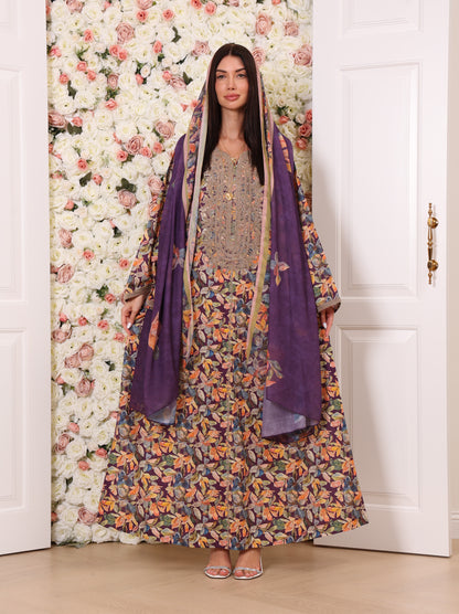 Violet Orchard Kaftan