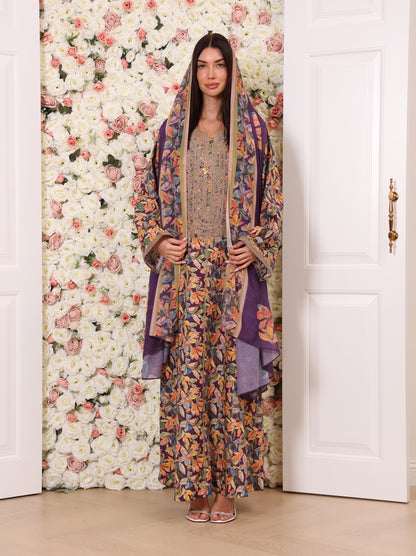 Violet Orchard Kaftan