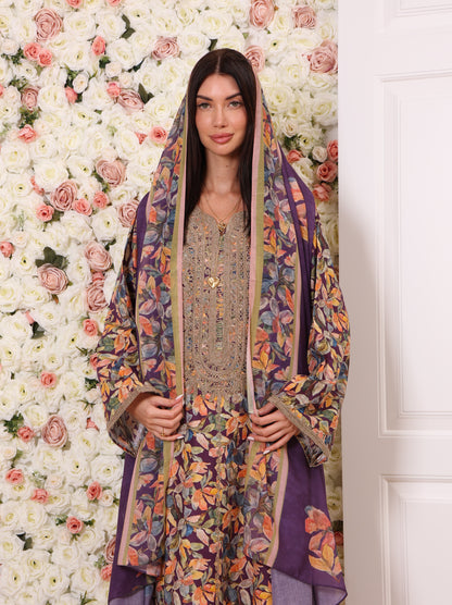 Violet Orchard Kaftan