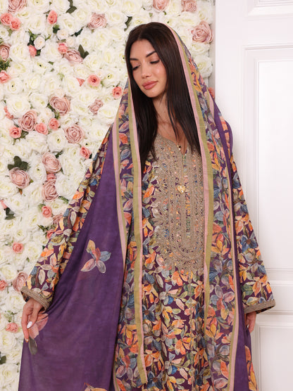Violet Orchard Kaftan